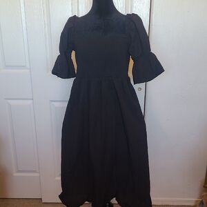 Elegant Black Women's Dress
